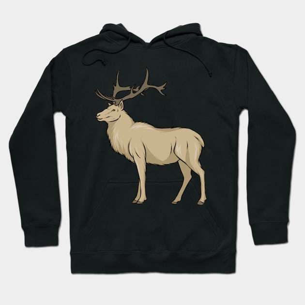 Elk - Moose Hoodie by fromherotozero